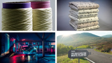 Waste-milk yarn and solar panels for televisions are just some of this week's innovations